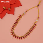 Antique Necklace Set with Earrings - 5421-25 