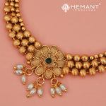 Antique Necklace Set with Earrings - 5428-30 