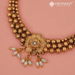 Antique Necklace Set with Earrings - 5428-30 