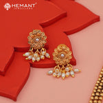 Antique Necklace Set with Earrings - 5428-30 