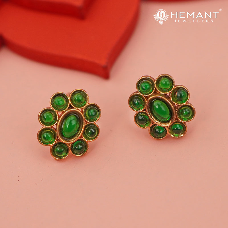 Antique Necklace Set with Earrings - 5433-36 