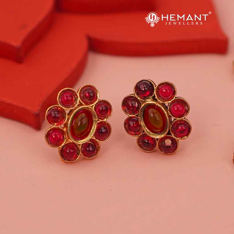 Antique Necklace Set with Earrings - 5433-36 