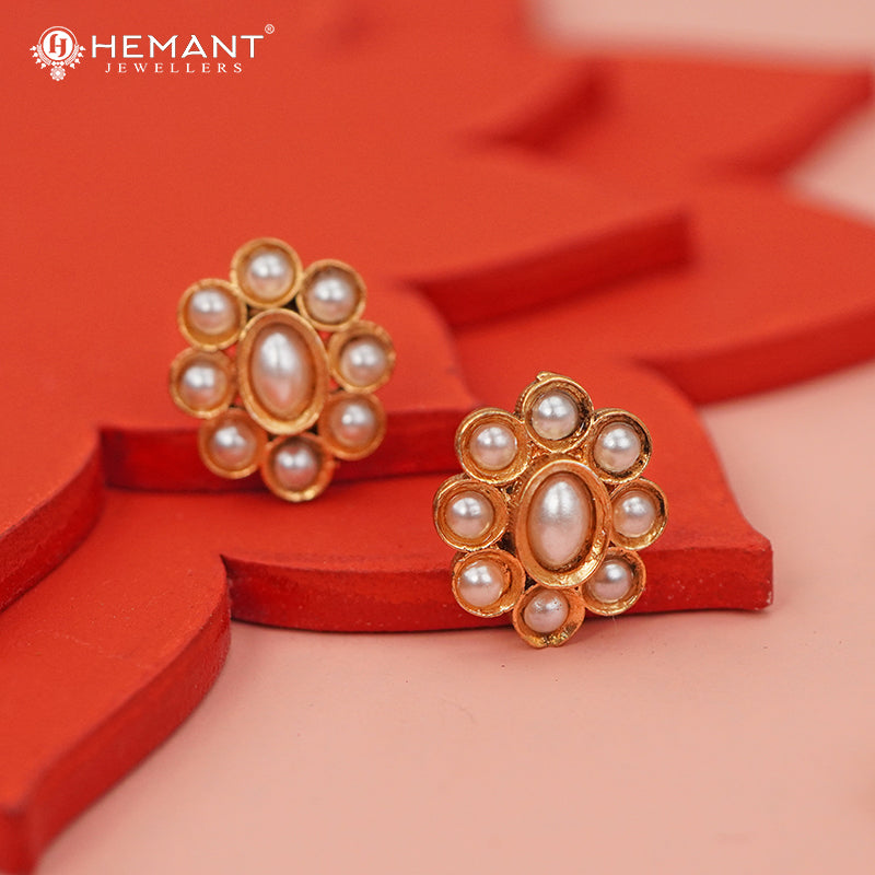 Antique Necklace Set with Earrings - 5433-36 