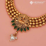 Antique Necklace Set with Earrings - 5442-45 