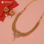 Antique Necklace Set with Earrings - 5442-45 