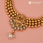 Antique Necklace Set with Earrings - 5442-45 
