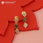 Antique Necklace Set with Earrings - 5449-50 