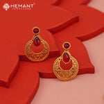 Antique Necklace Set with Earrings - 5461-64 