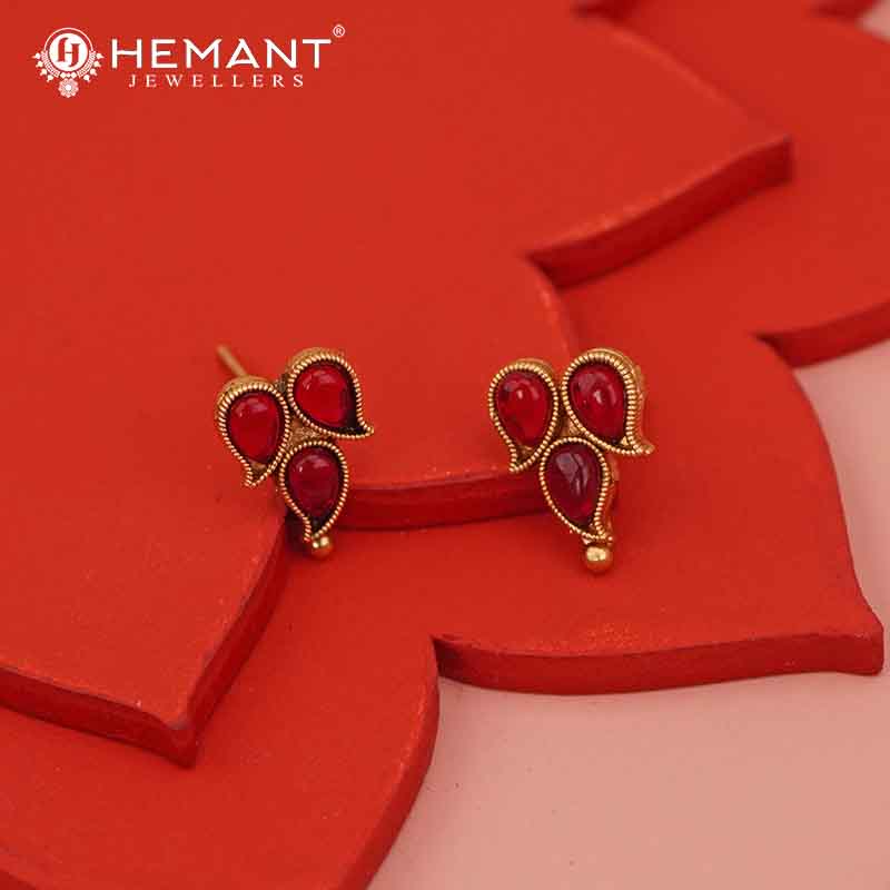 Antique Necklace Set with Earrings - 5468-74 