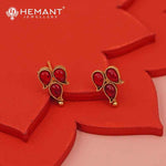 Antique Necklace Set with Earrings - 5468-74 