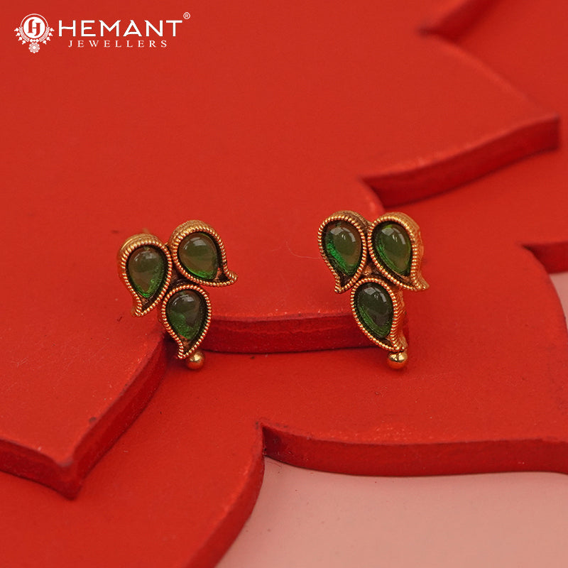 Antique Necklace Set with Earrings - 5468-74 