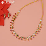 Antique Necklace Set with Earrings - 4543