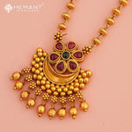 Antique Necklace Set with Earrings - 5408