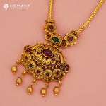 Antique Necklace Set with Earrings - 5409