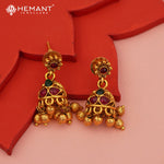 Antique Necklace Set with Earrings - 5412