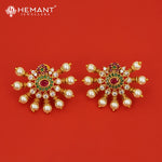 Antique Necklace Set with Earrings - 5451