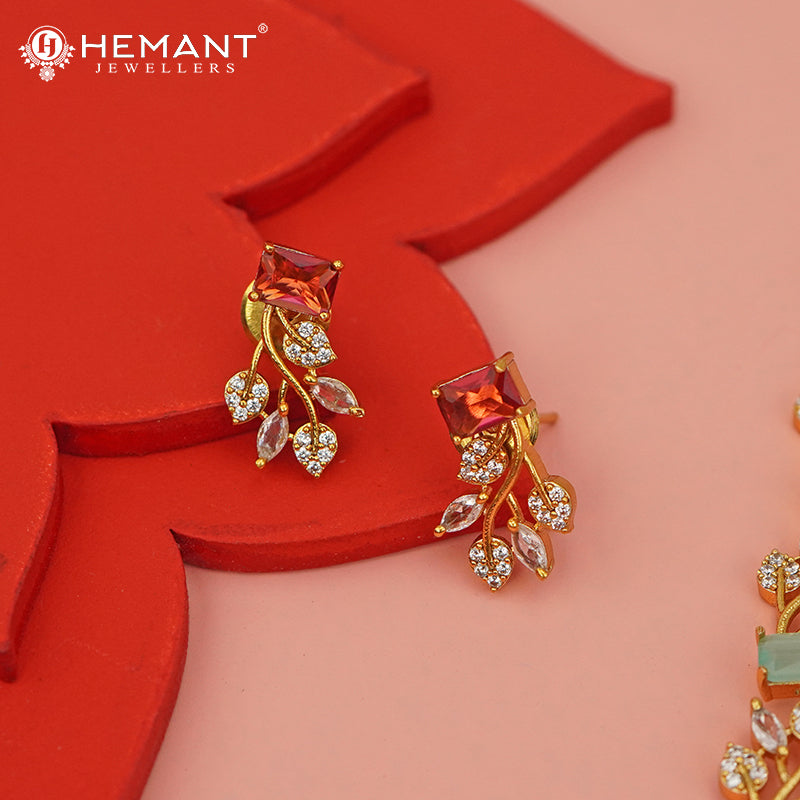 Antique Necklace Set with Earrings - 4704