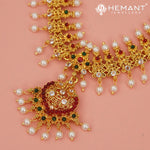 Bridal Combo Necklace Set with Earrings and Earrings - 5232