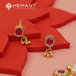 Invisible Necklace with teardrop-shaped pendant - 4342-5401 