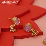 Invisible Necklace with teardrop-shaped pendant - 4342-5401 