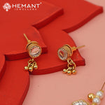 Invisible Necklace with teardrop-shaped pendant - 4342-5401 