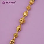 Maharashtrian Classic Multi Strands Black Beads Mangalsutra with Dual Vati Pendant - 4225