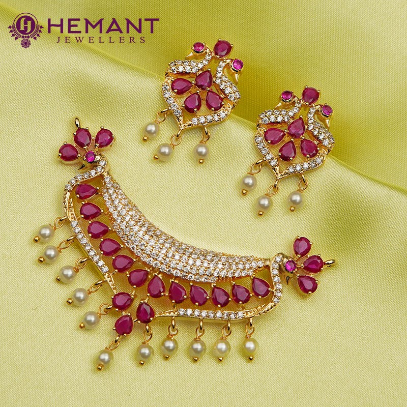 Tanmani Pendant Set - Perfect for Elegant Occasions