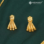 Traditional Kolhapuri Tode Spike Necklace Set - Maharashtrian Jewellery - 5118