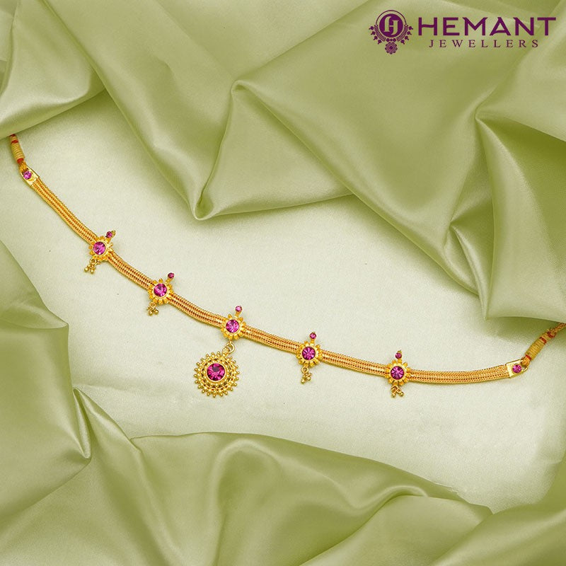 Traditional Maharashtrian Kolhapuri Choker Kamal