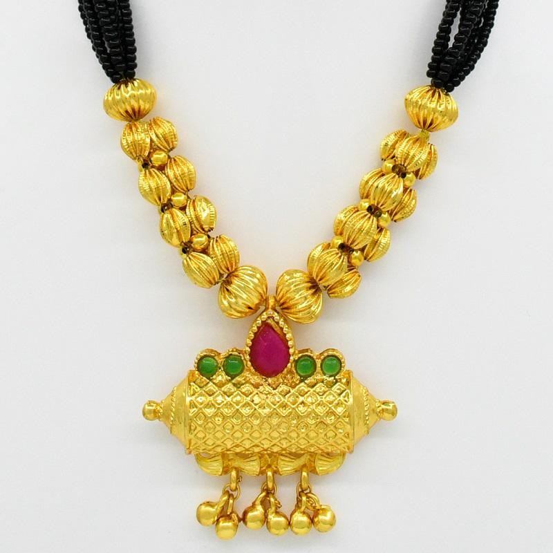 Traditional Maharashtrian Kolhapuri Mangalsutra