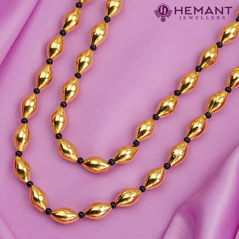 Traditional Maharashtrian Kolhapuri Micro Gold Plated Bor Mala II