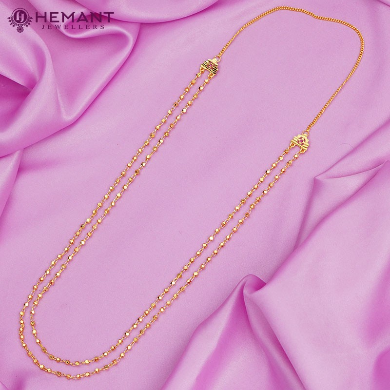 Traditional Maharashtrian Kolhapuri Micro Gold Plated Kanthi Mala II