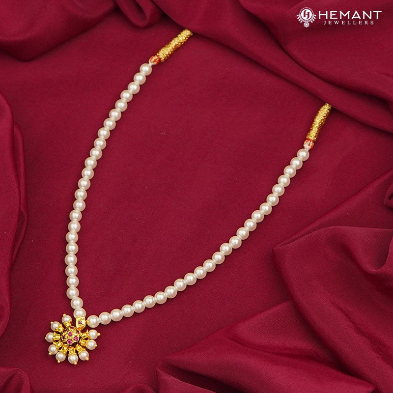 Traditional Maharashtrian Moti Mala Plain RC